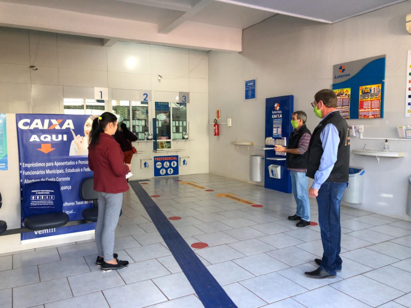 CORONAVÍRUS: FISCALIZAÇÃO EM AGÊNCIAS BANCÁRIAS